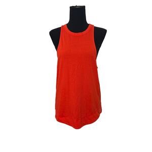 Free People Movement Racerback Tank Orange Love Tank Style Small